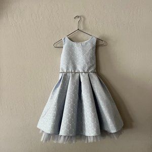 Sweet Kids Jacquard Dress, size 10, blue